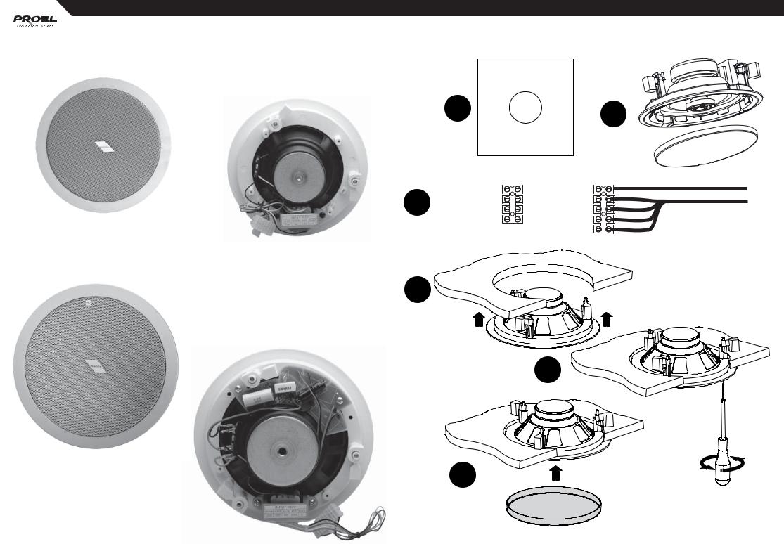 Proel XE51CT, XE65CT USER’S MANUAL