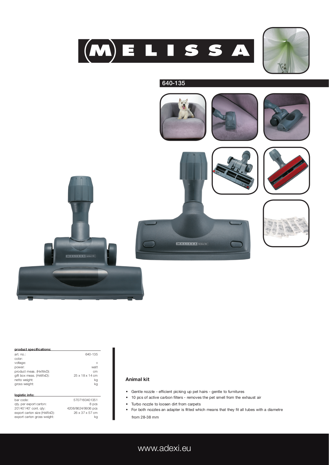 Melissa 640-135 User Manual - ManualMachine.com