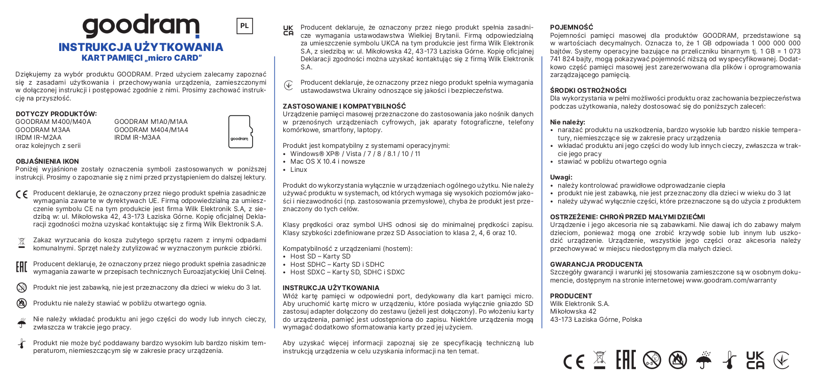 GOODRAM IRDM IR-M3AA User guide - ManualMachine.com
