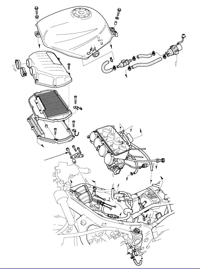 Honda CBR600F Manual de Serviços  COMBUST