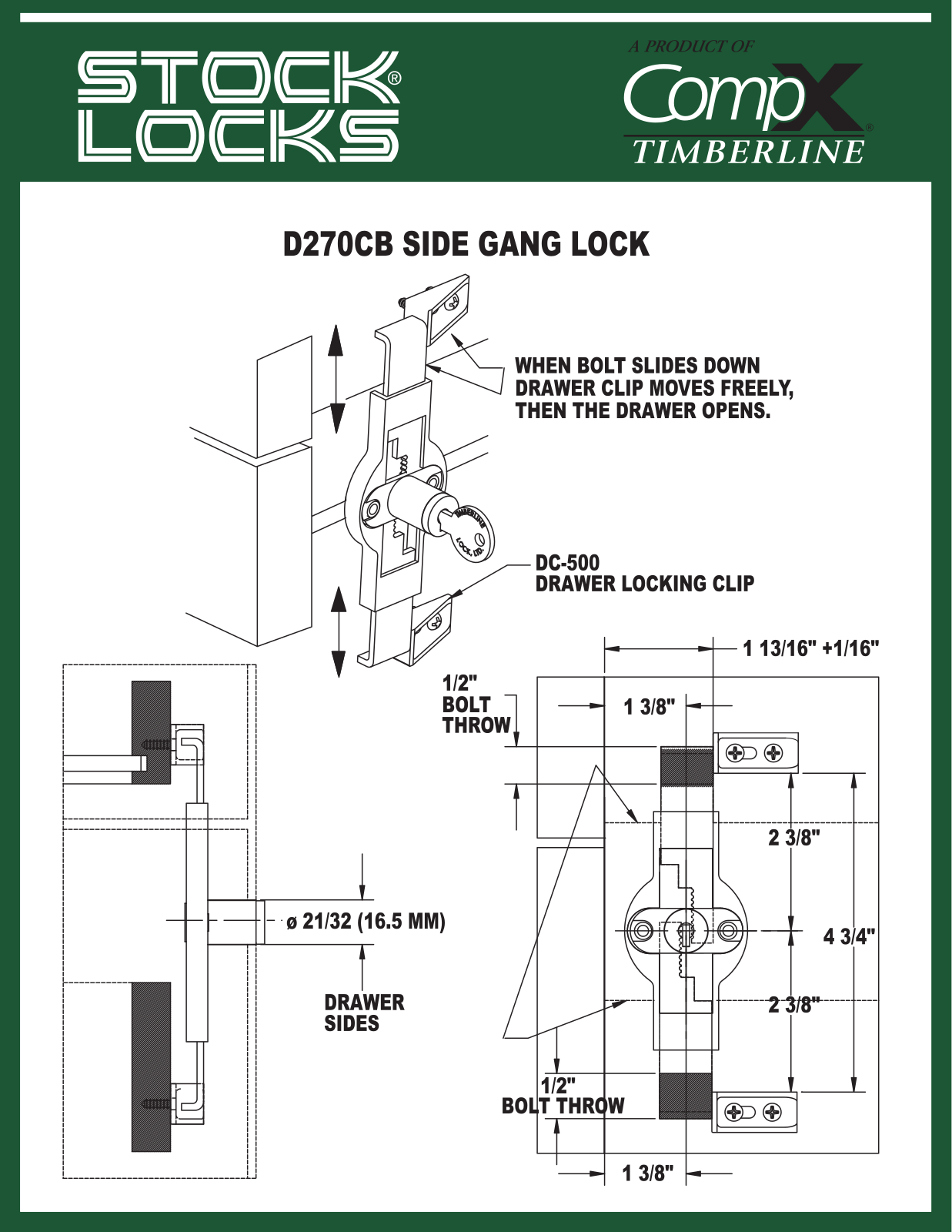 Compx D270CB User Manual