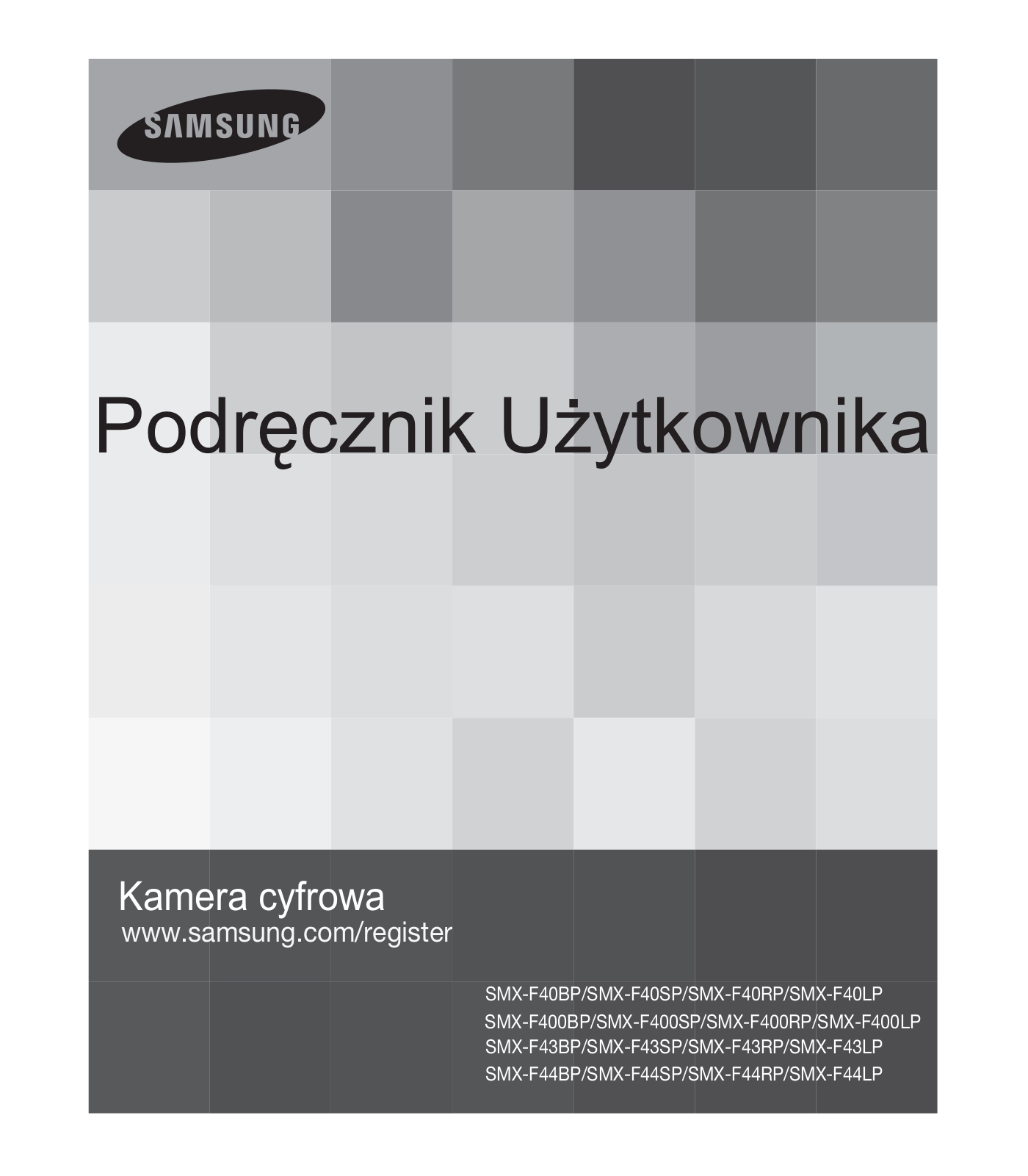 Samsung SMX-F40BP User Manual