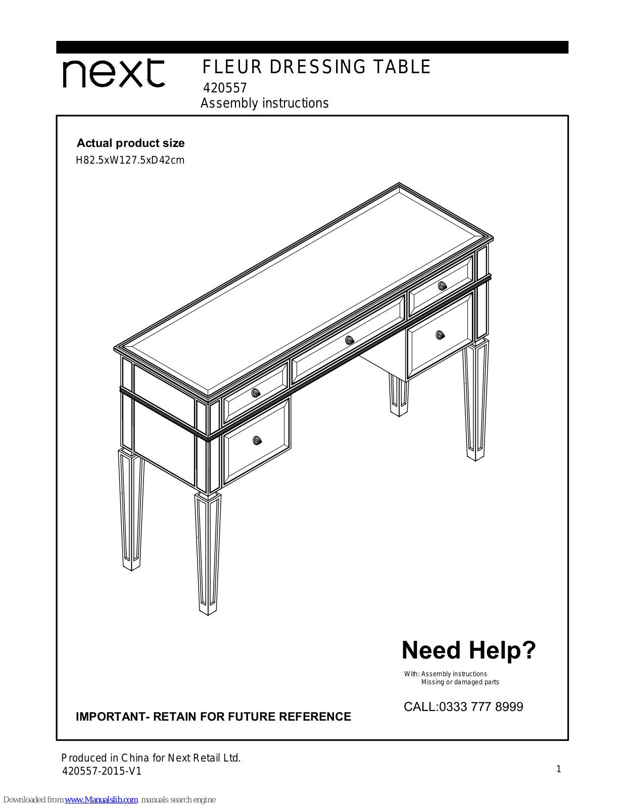 Next FLEUR Assembly  Manual - ManualMachine.com