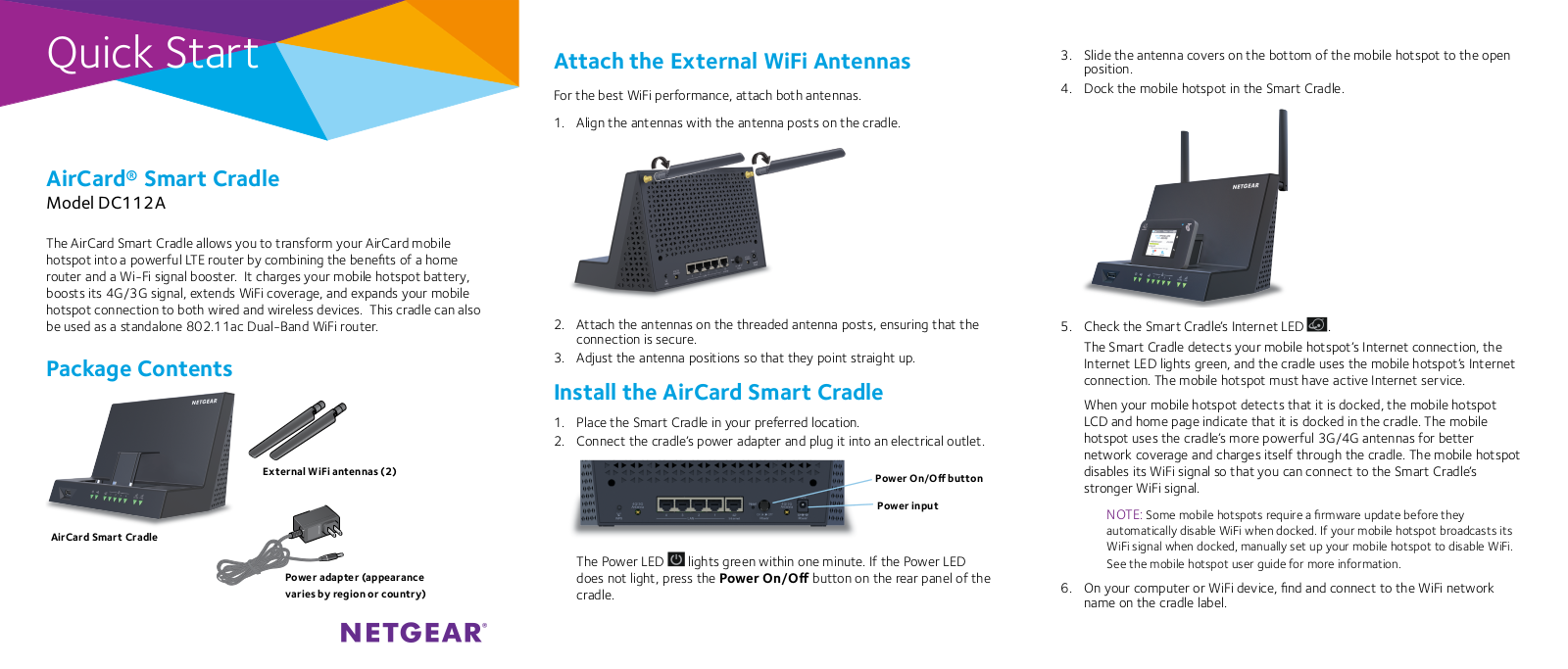 Netgear orporated DC112A Users Manual