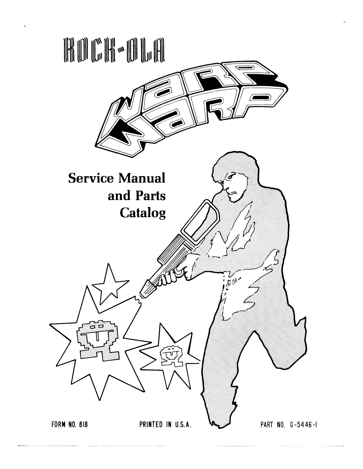 Rock-Ola Warp Warp Service manual