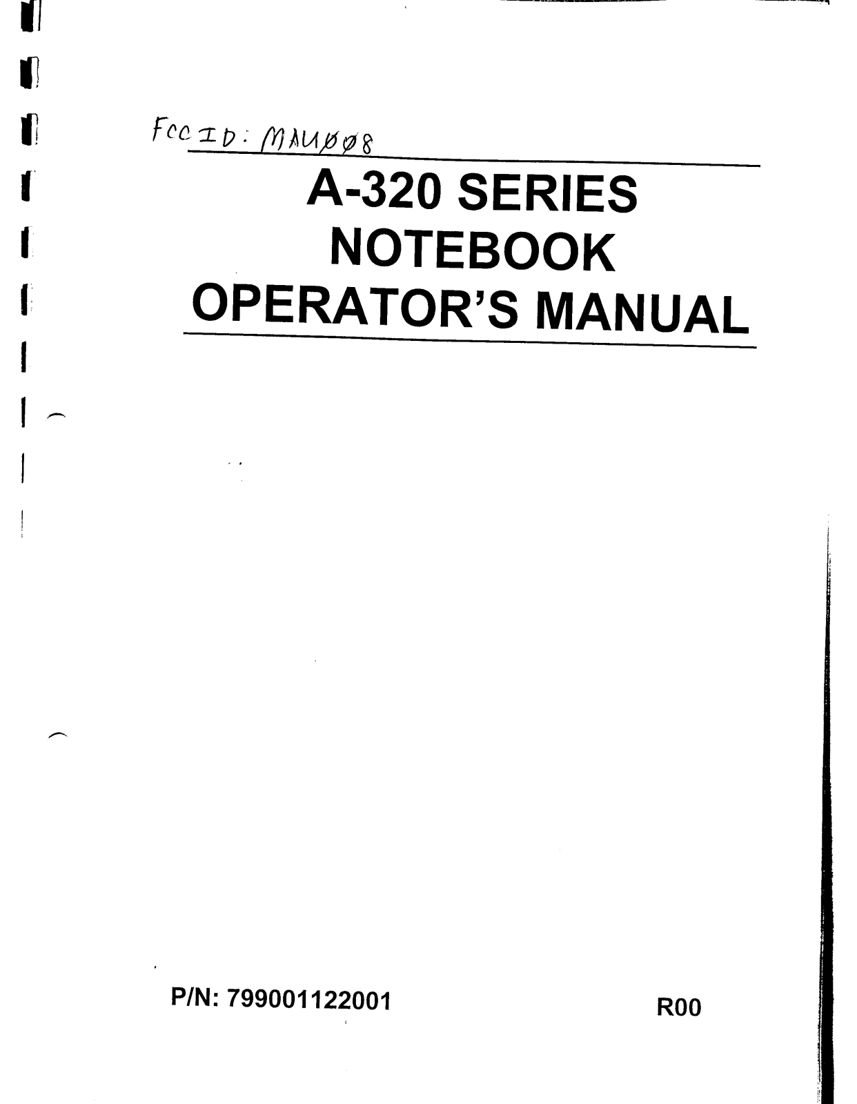 Getac Technology 008 User Manual