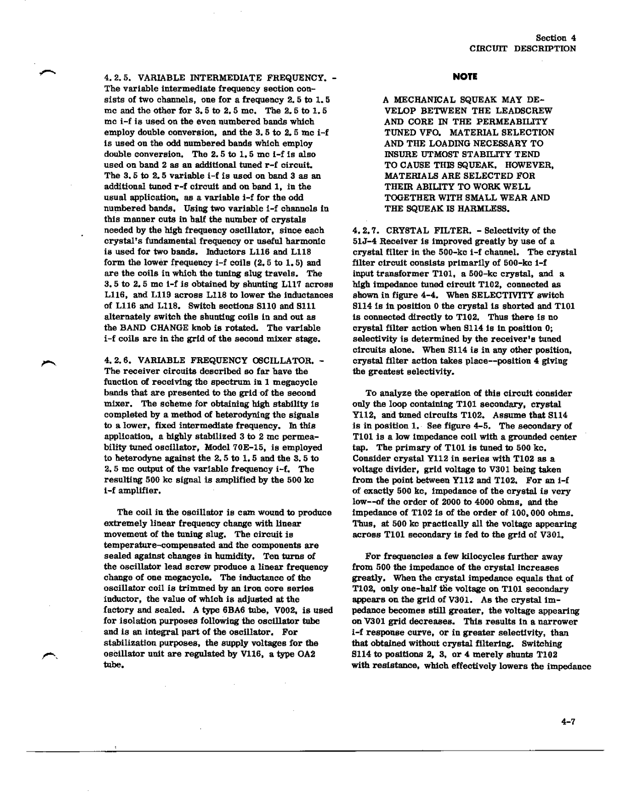 COLLINS 51J-4 User Manual (PAGE 20)