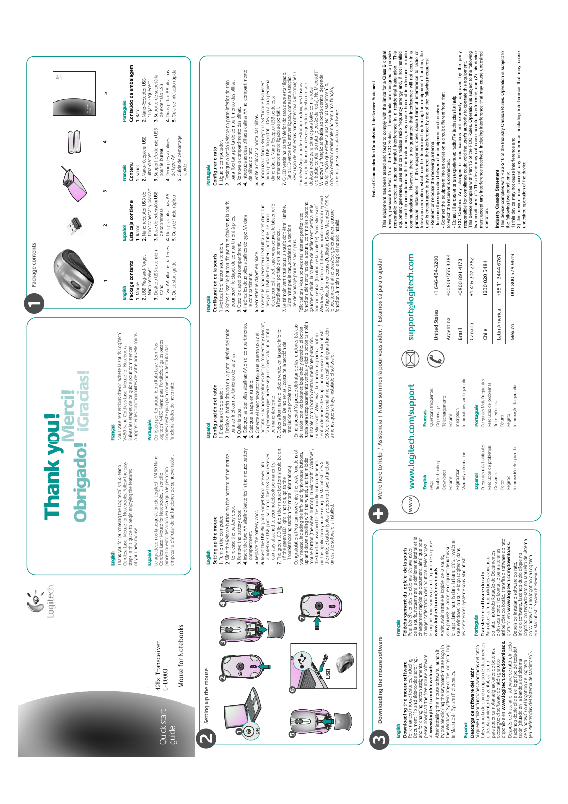 Logitech Far East CU0003 User Manual