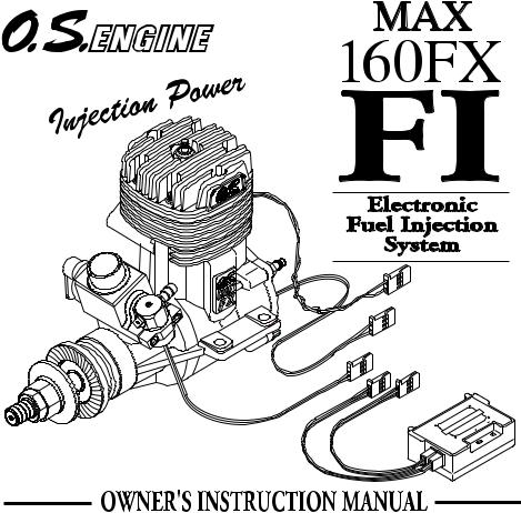 O.S. Engines 160FX-FI User Manual