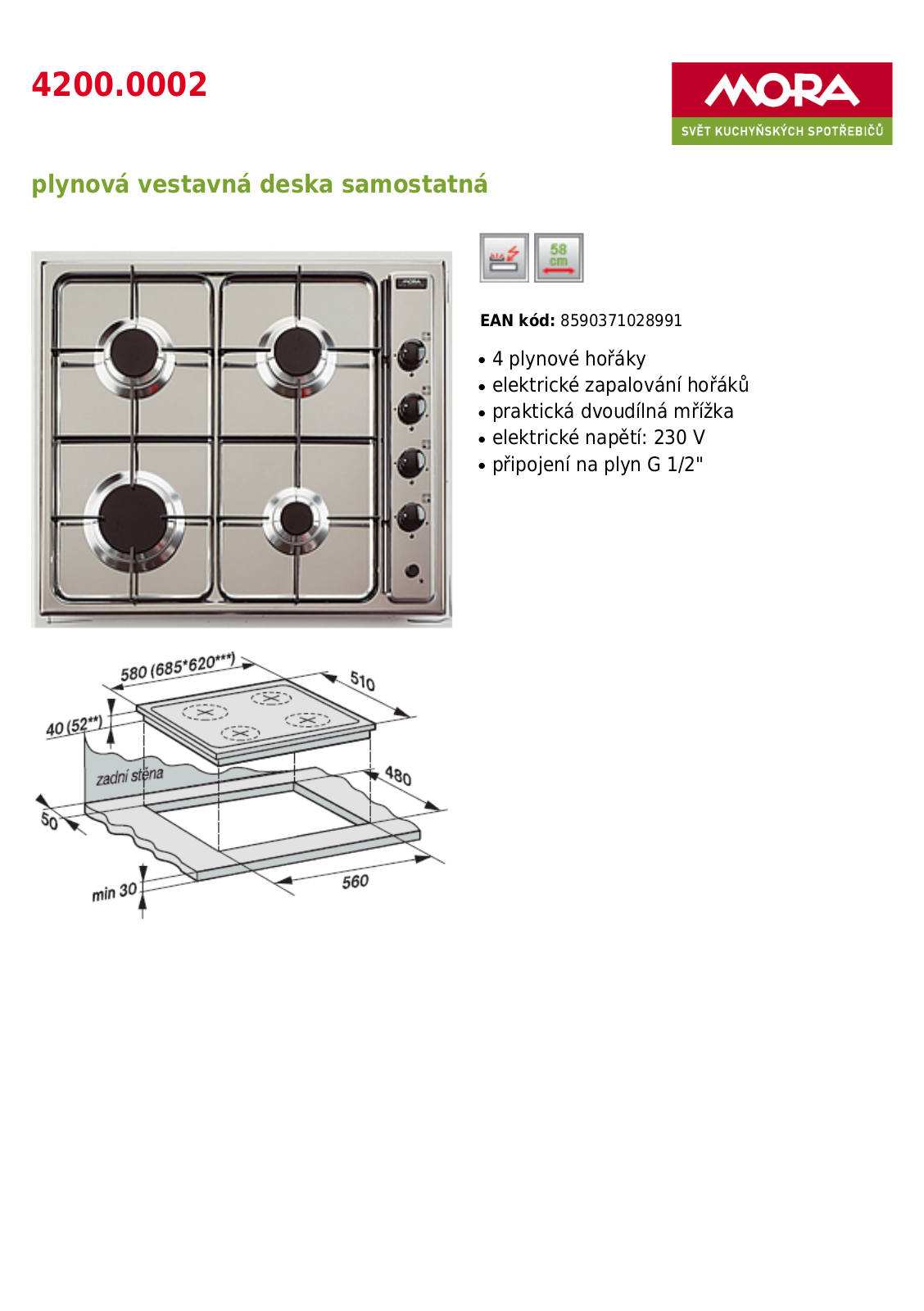 Mora VD 4200.0002 User Manual