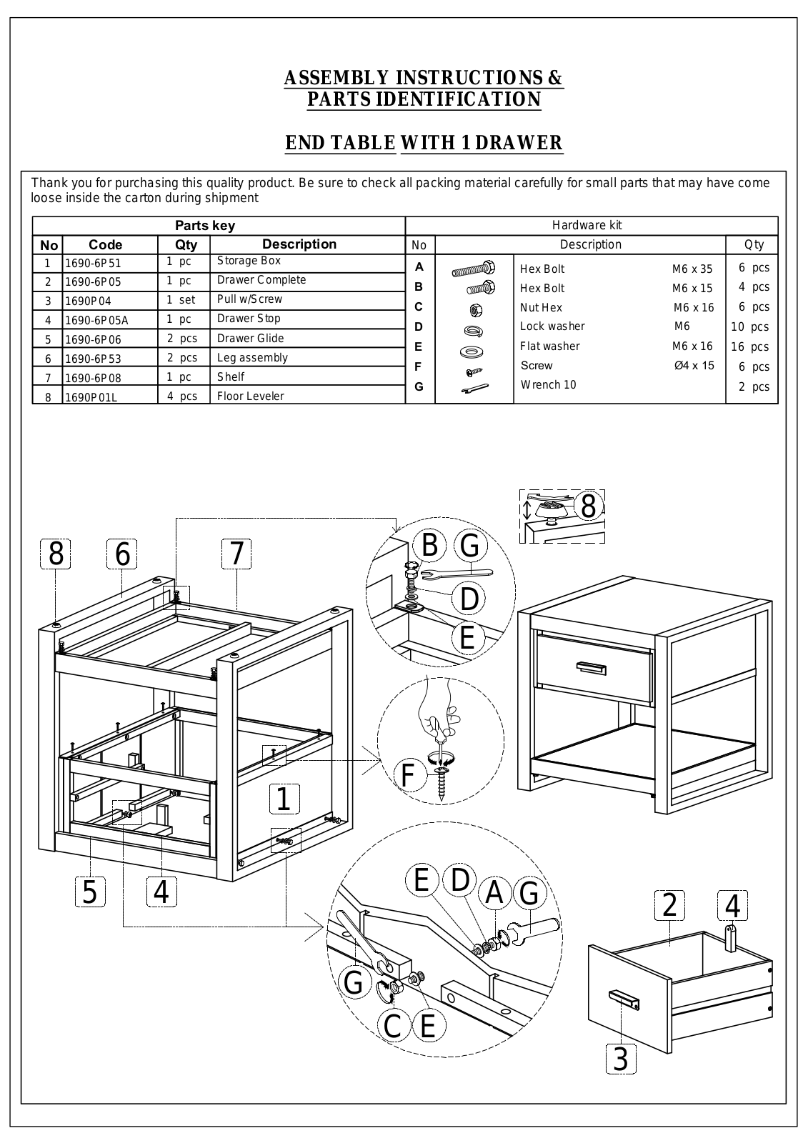 Greyleigh™ GRYL4650 Installation & Assembly - ManualMachine.com