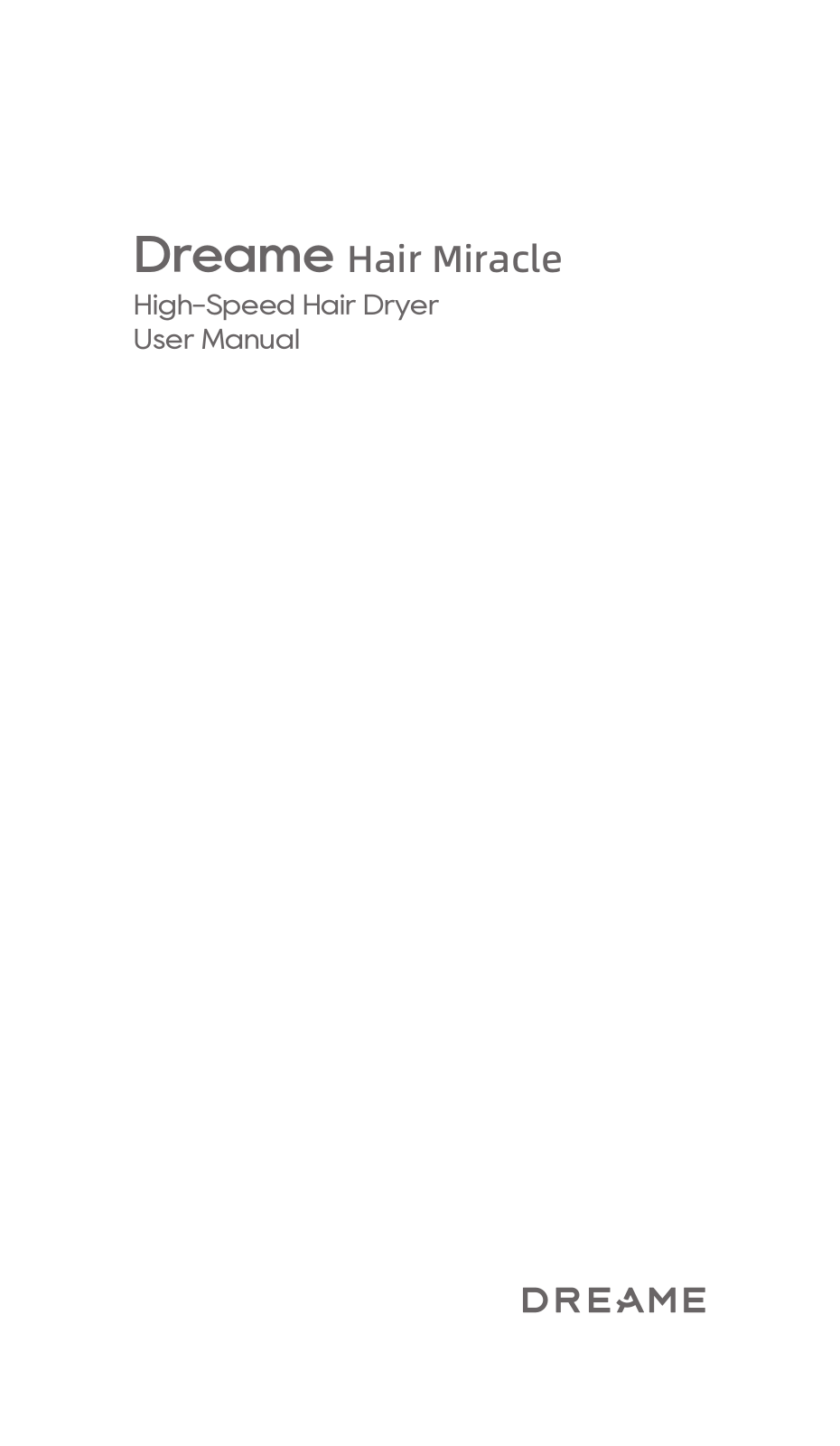 DREAME AHD9 User guide - ManualMachine.com
