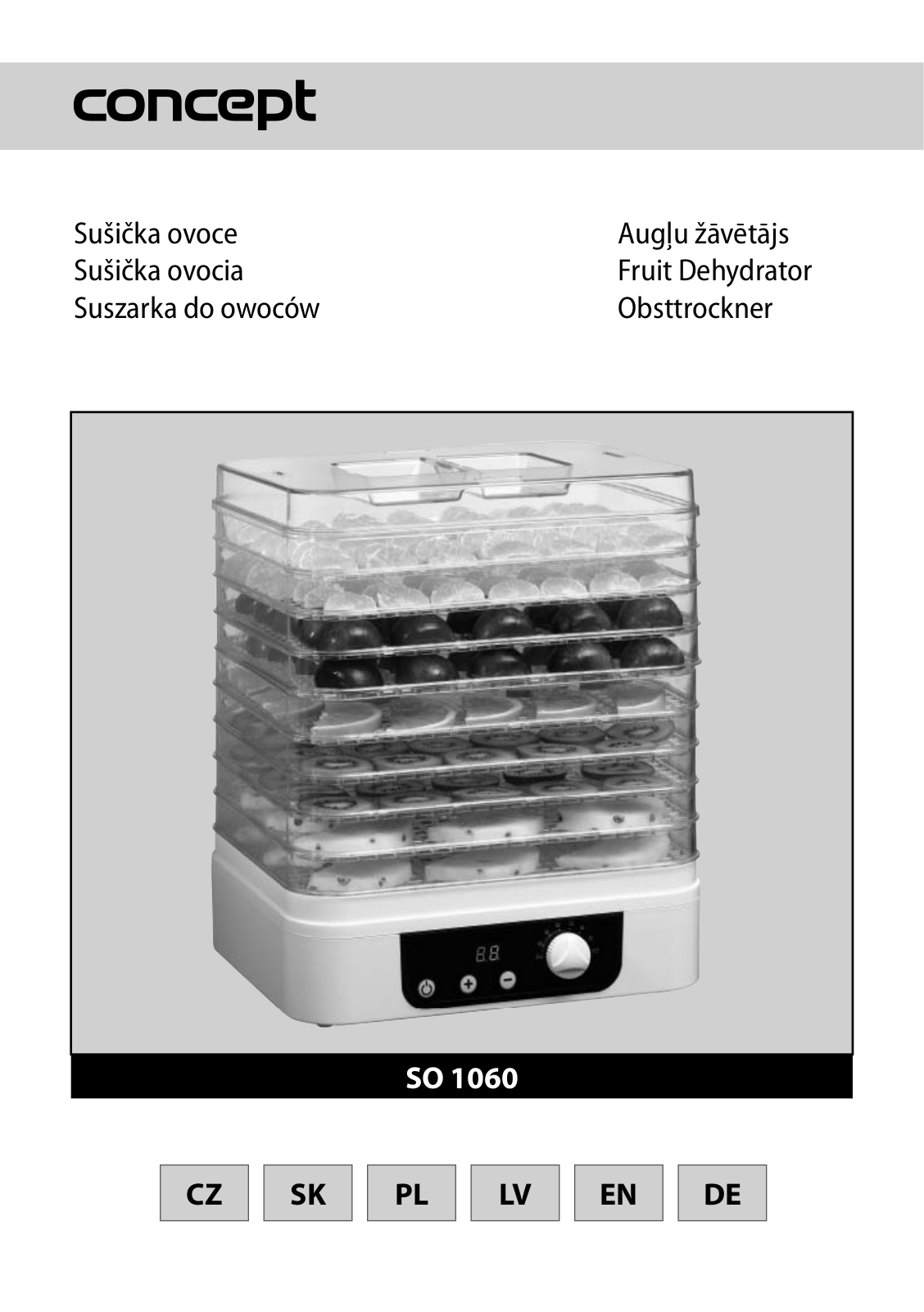 Concept SO-1060 User Manual