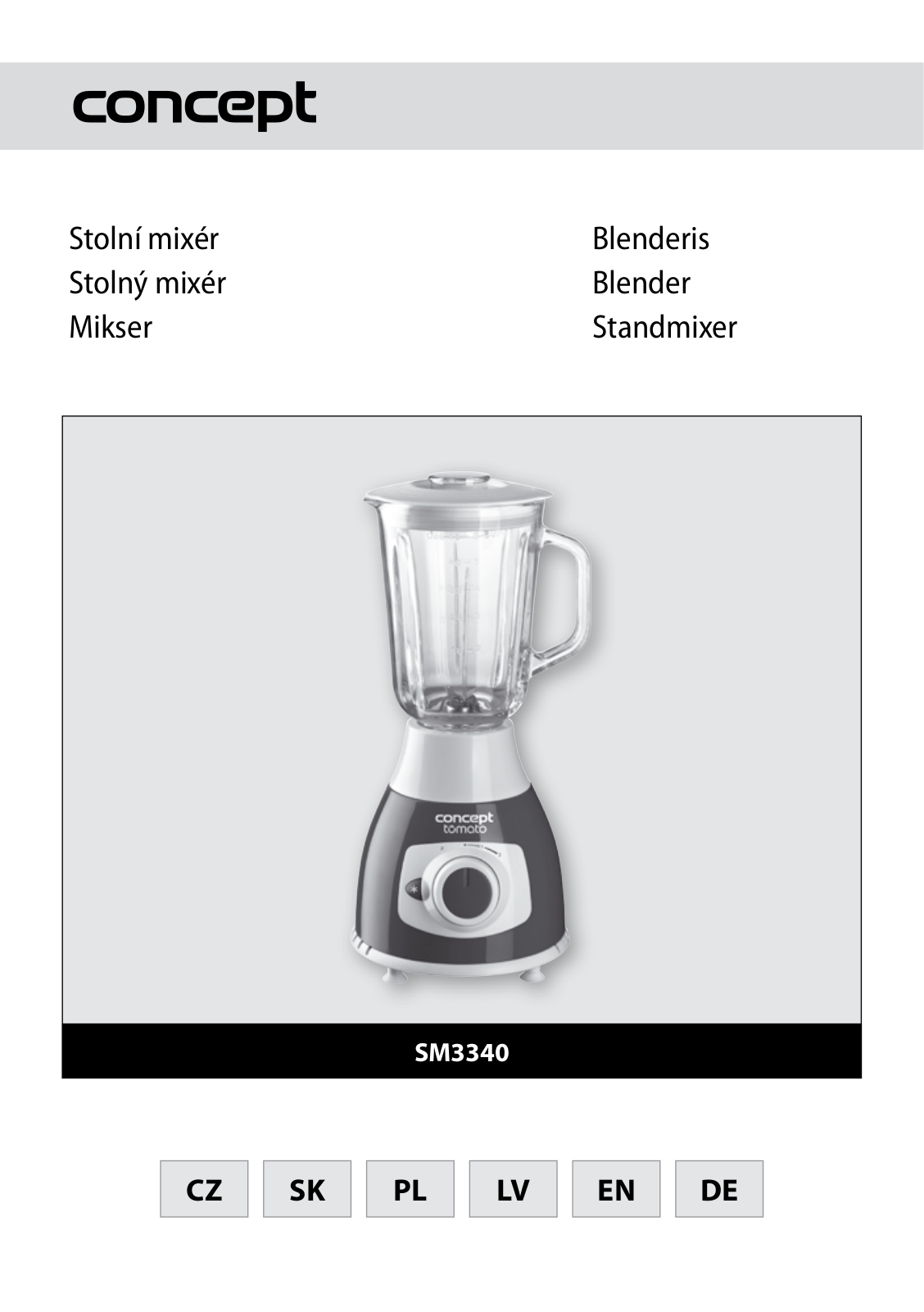 Concept SM-3340 User Manual