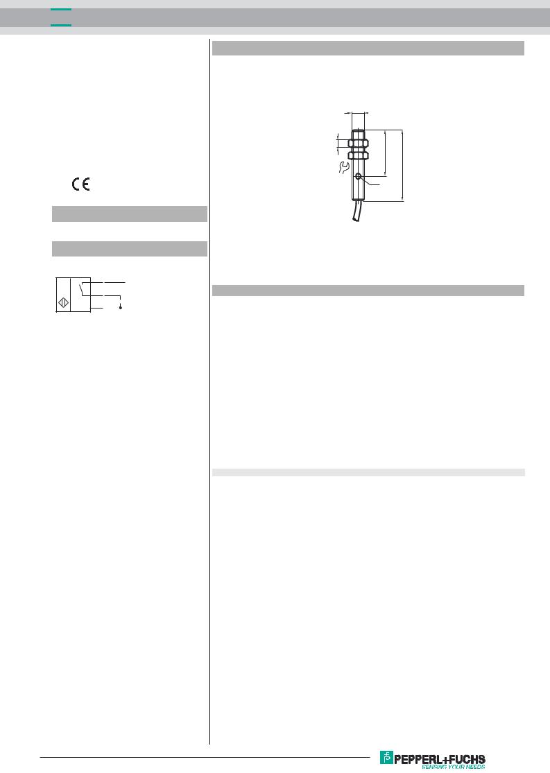 Pepperl Fuchs NJ0.8-5GM27-E2 Data Sheet