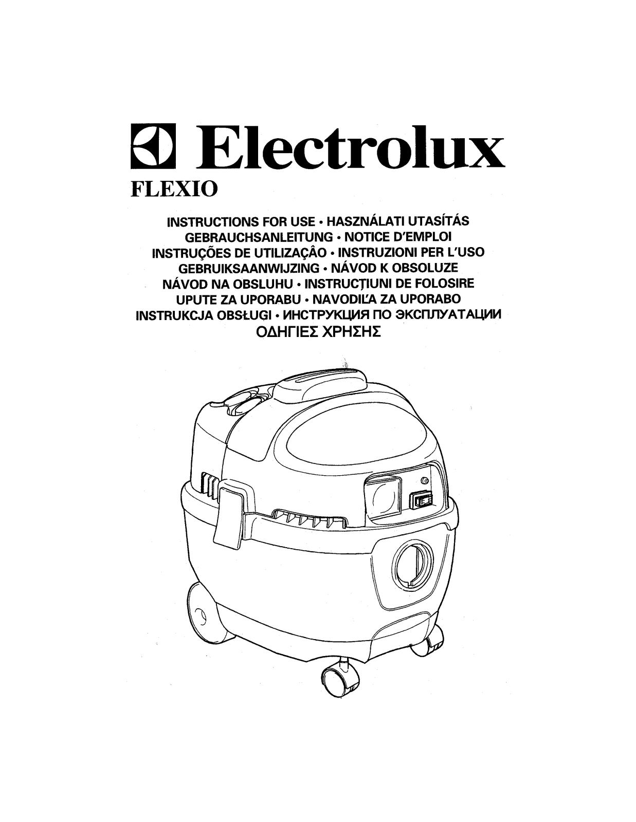electrolux Flexio series User Manual