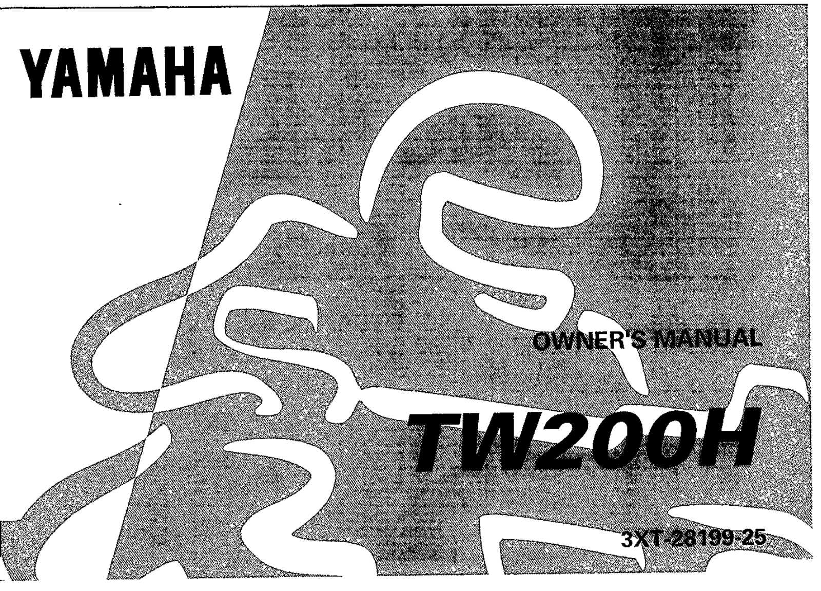 Yamaha TW200 H 1996 Owner's manual