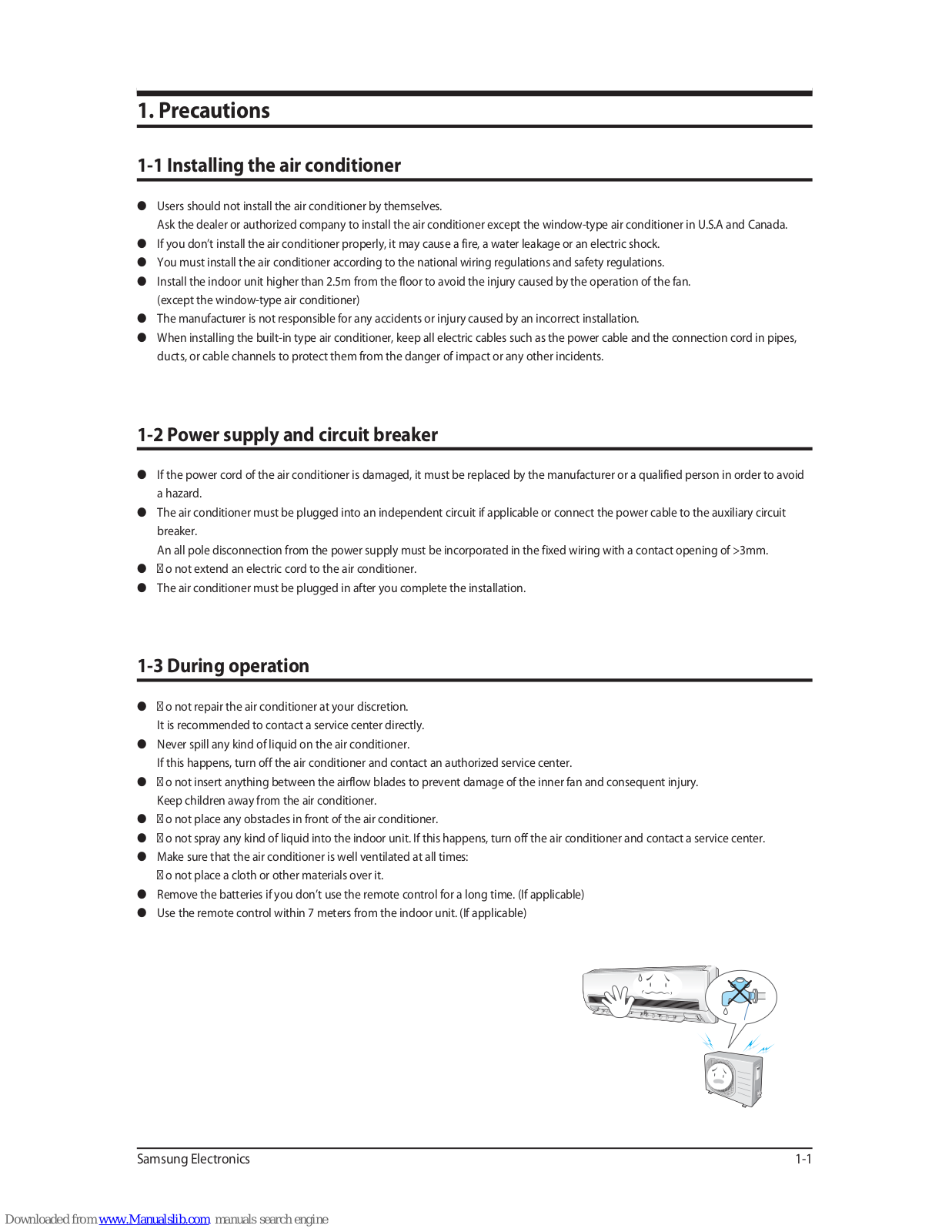 Samsung AQ09VFUAGM/CV, AQ12VFUAGM/CV, AQ18VFUAGM/CV, AQ24VFUAGM/CV, AQ36VFUAGM/CV Service Manual