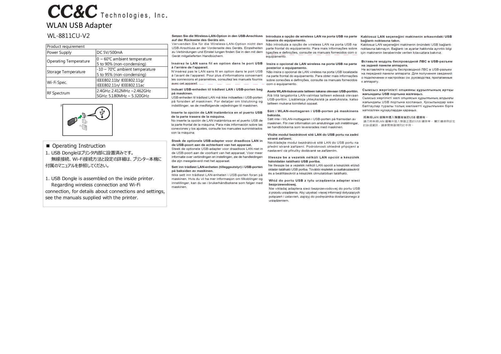 CC and C Technologies N93 User Manual