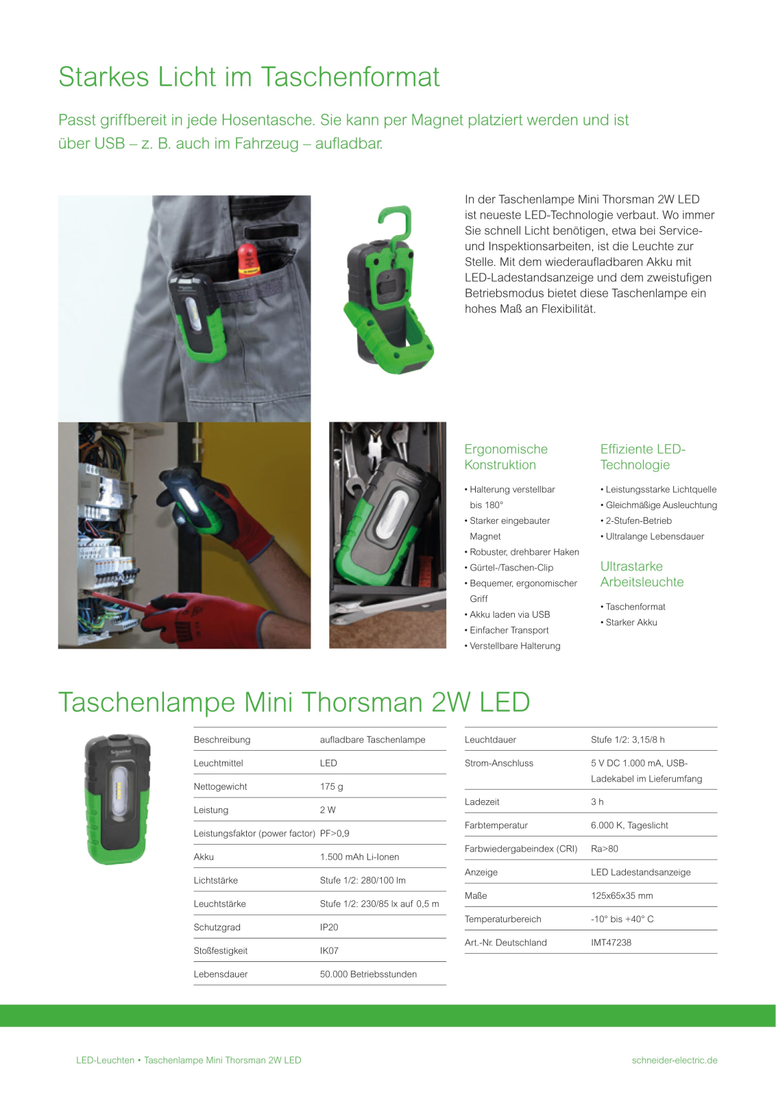 SCHNEIDER ELECTRIC IMT47238 Info