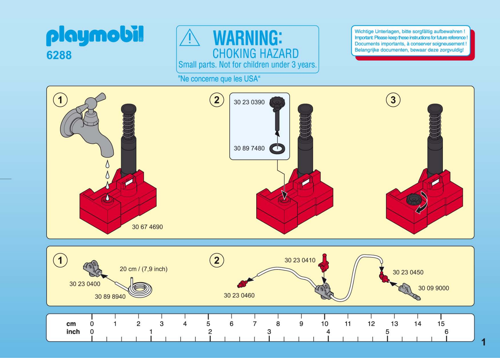 Playmobil 6288 Instructions