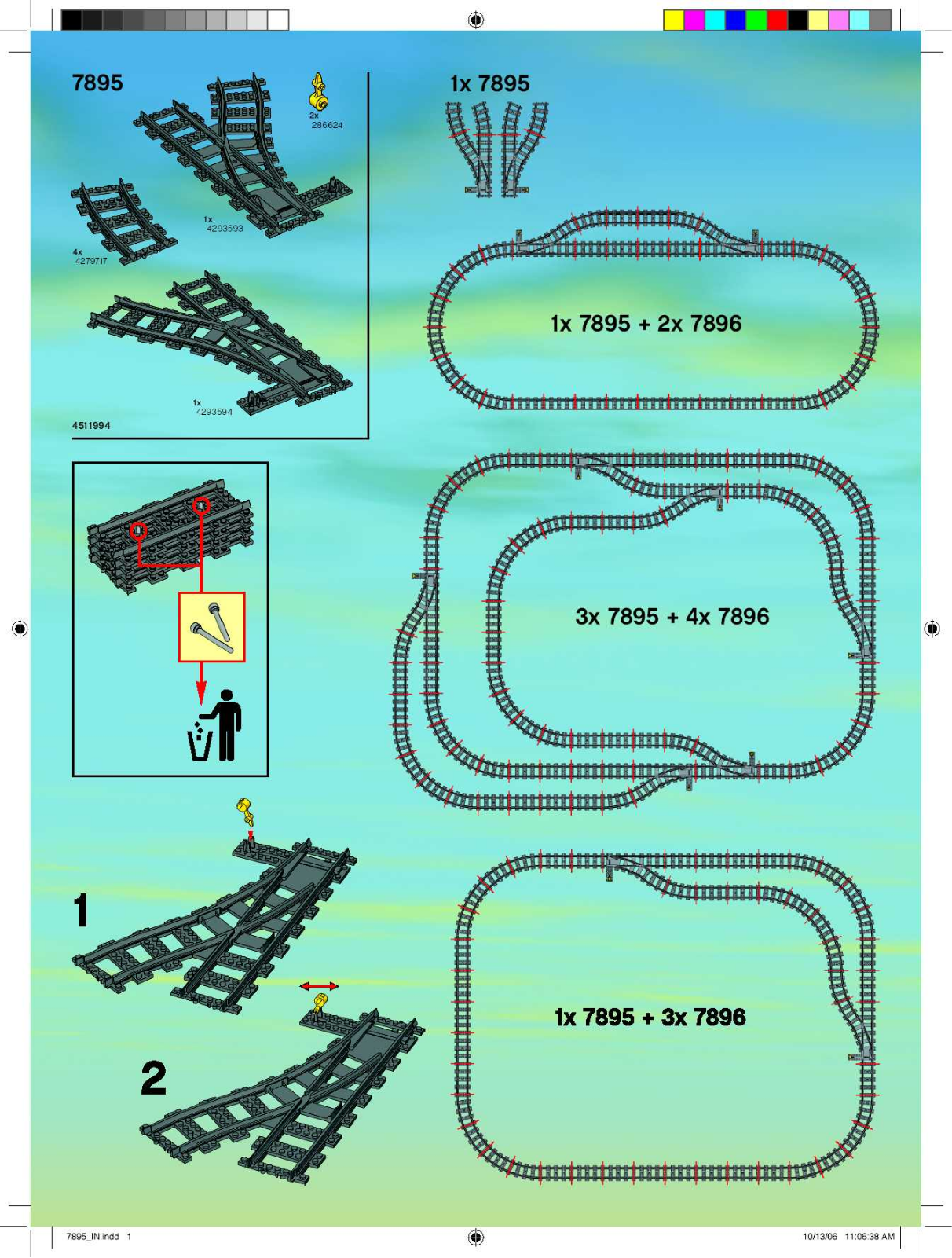 LEGO 7895 Instructions