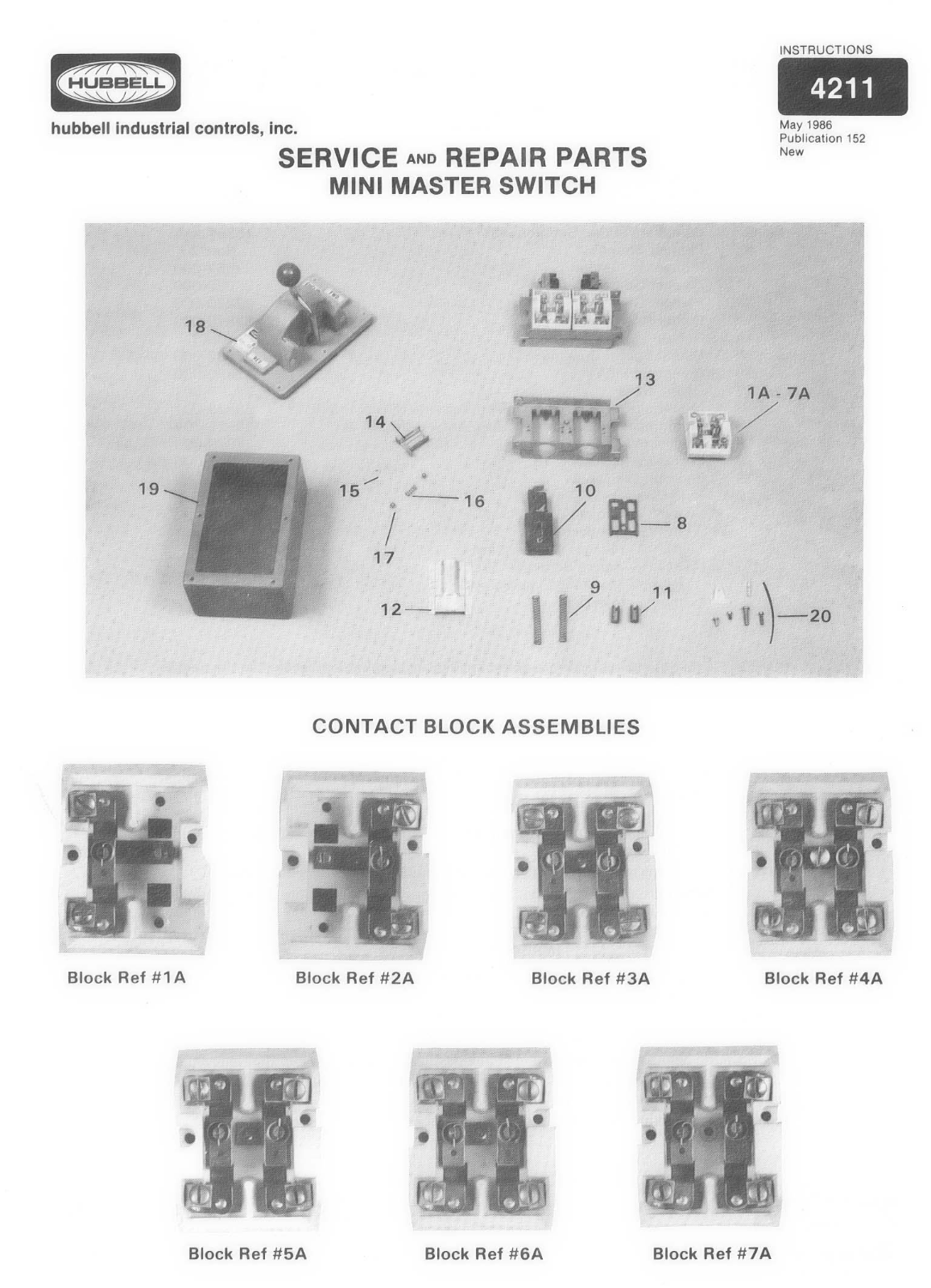 Hubbell 4211 User Manual