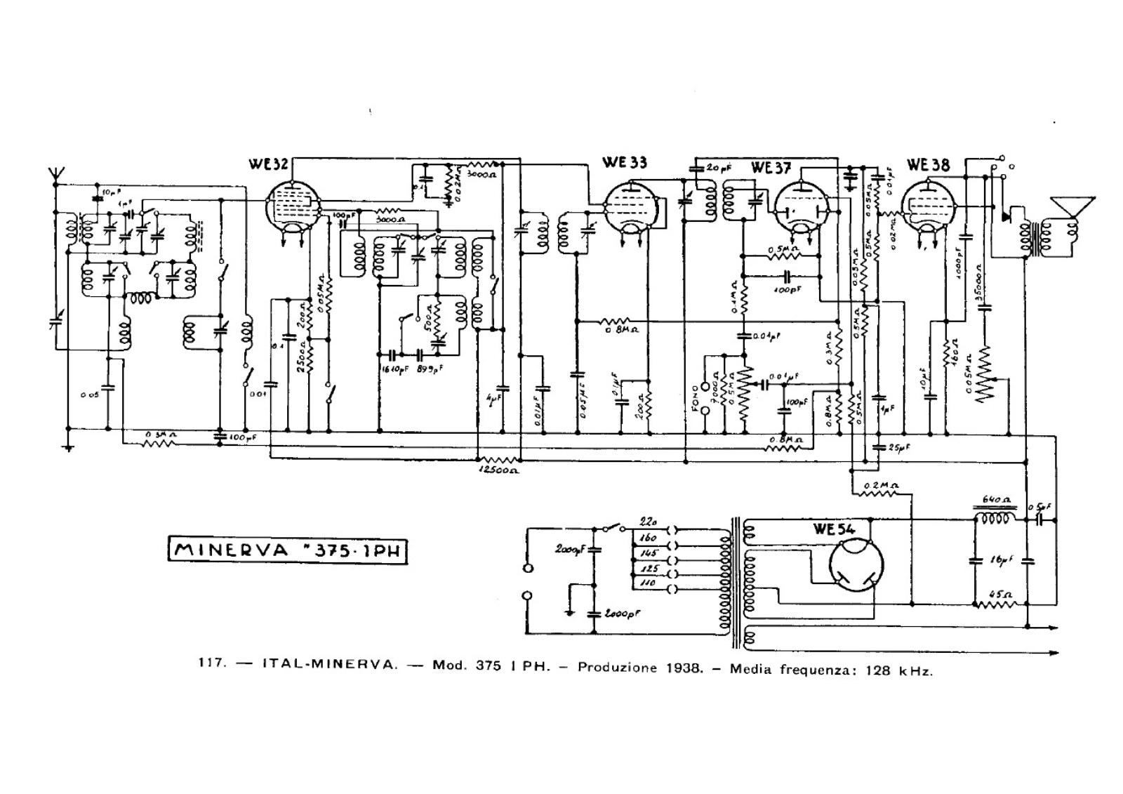 Minerva 375 1ph schematic - ManualMachine.com