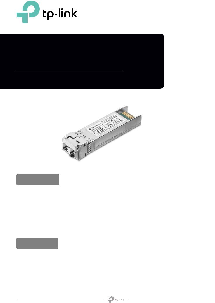 TP-Link TL-SM5110-SR Product Overview