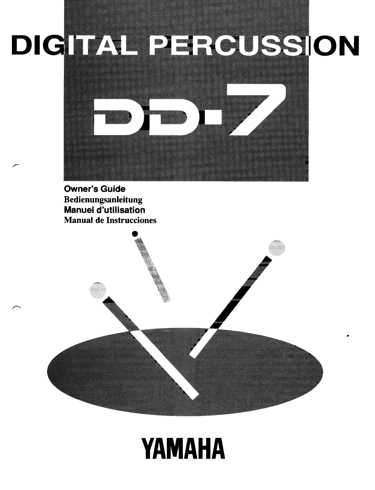 Yamaha DD-7 User Manual