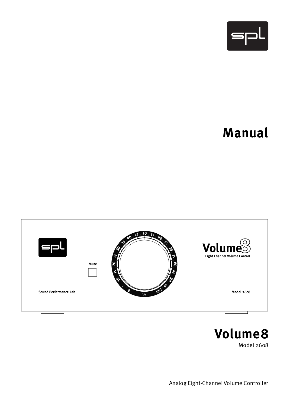 SPL 2608 Users Manual