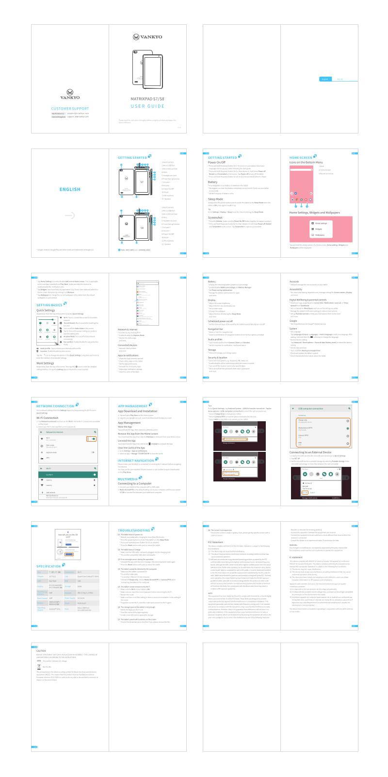 VanTop Technology and Innovation S7 User Manual