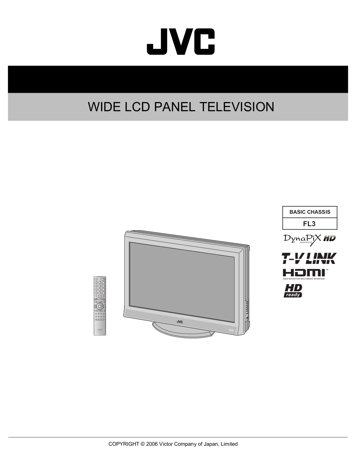 JVC LT37R70BU Service Manual