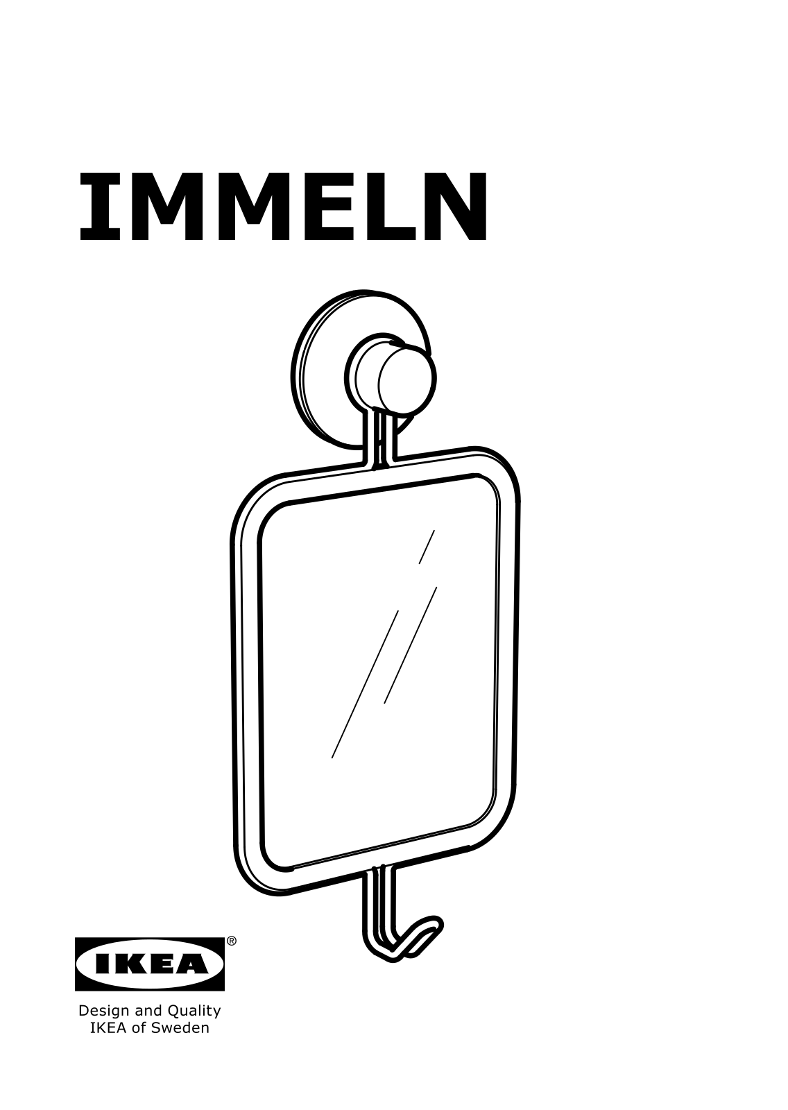 IKEA IMMELN User Manual