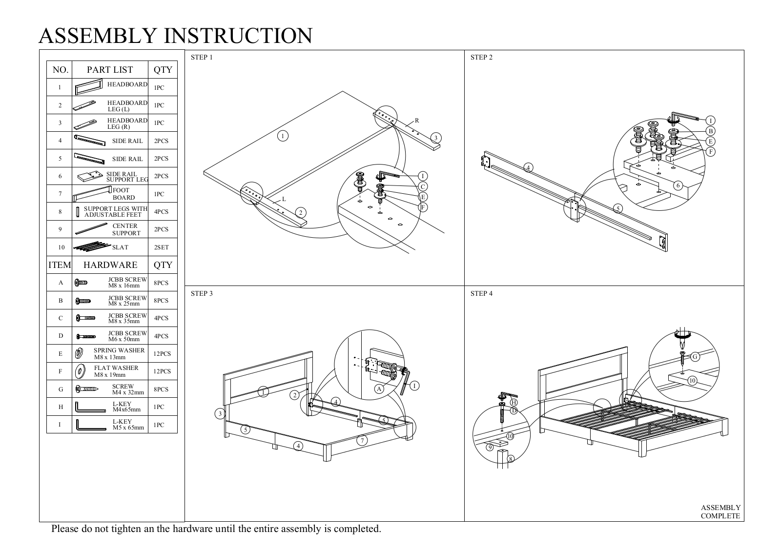Sand & Stable W002960148 Installation & Assembly - ManualMachine.com