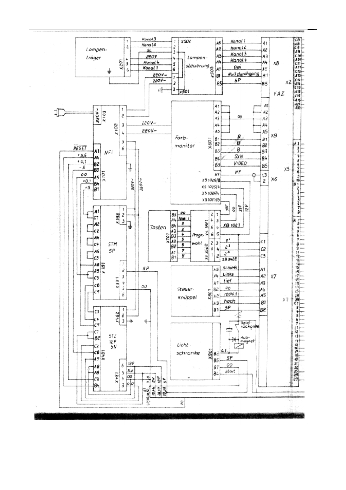 Robotron ESC1 Schematic