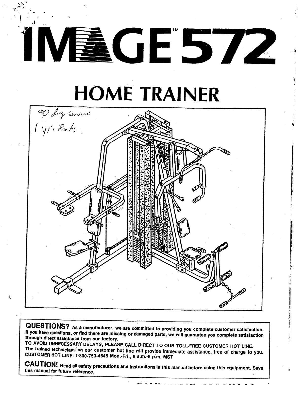 Image IM5720 Assembly Instruction