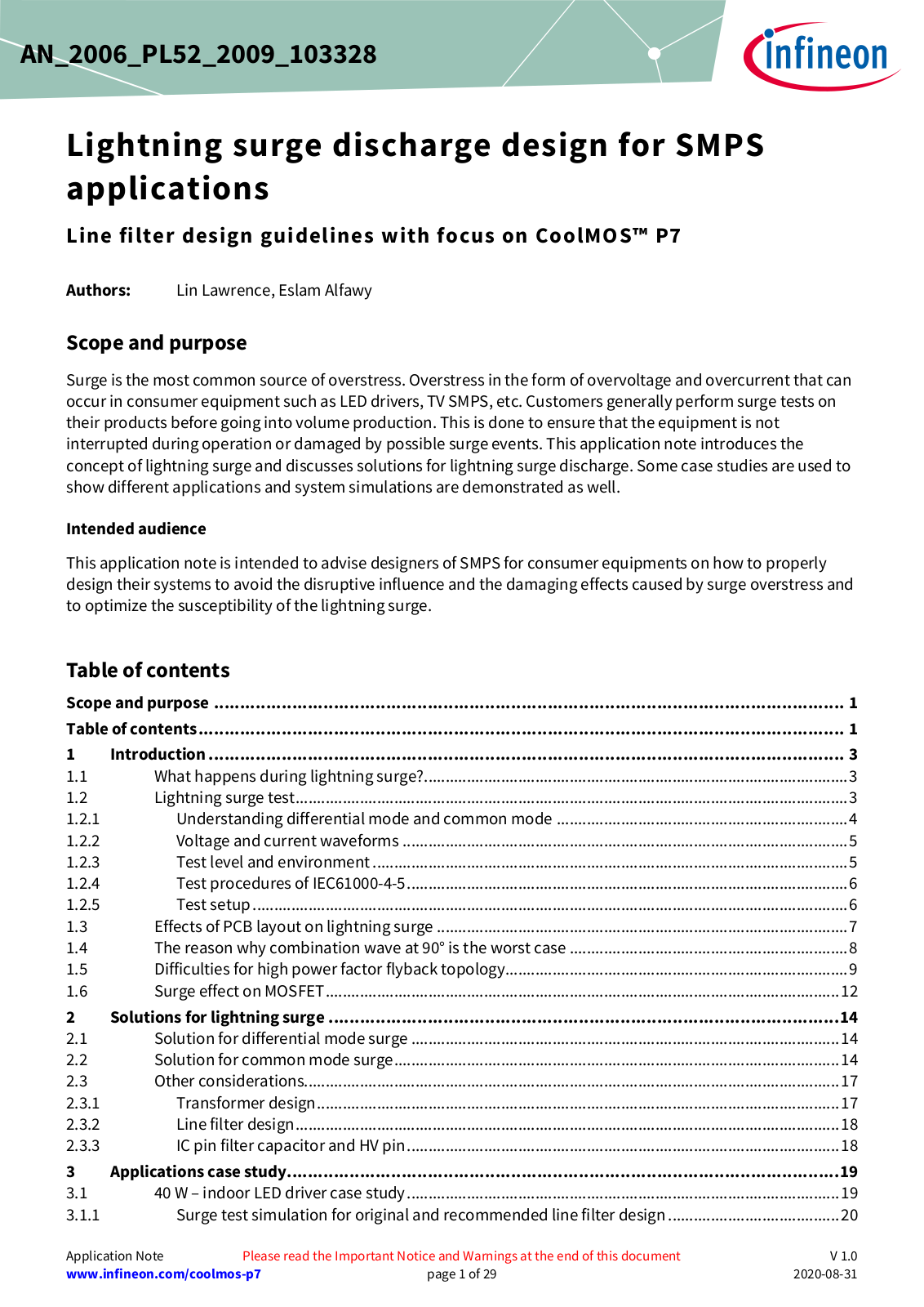 Infineon P7 User Manual