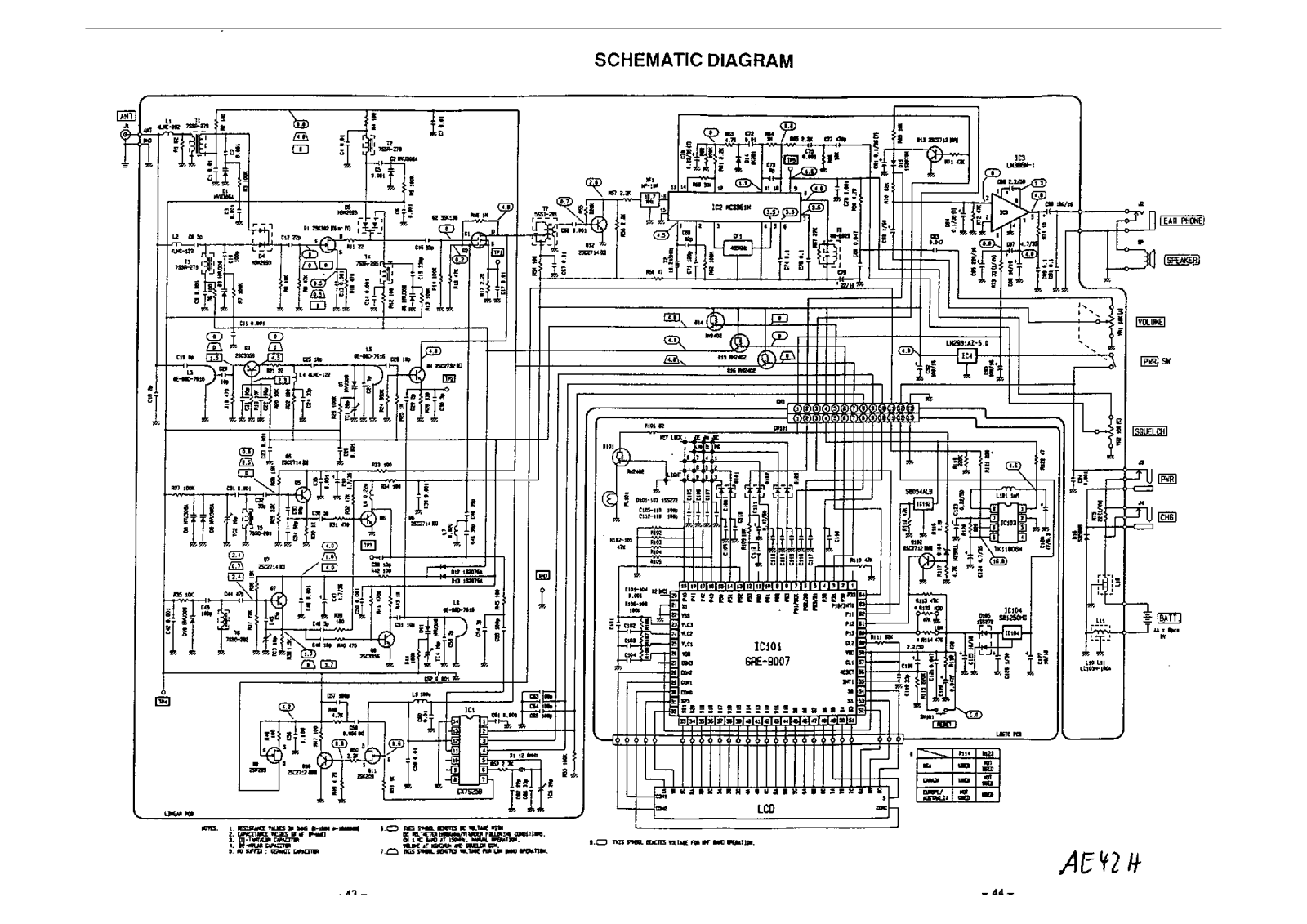 Albrecht ae42h, SC AE 42H User Manual