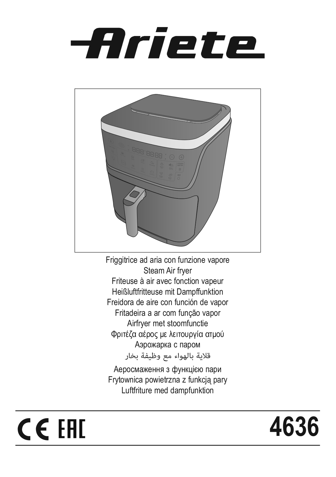 Ariete 4636 User guide - ManualMachine.com