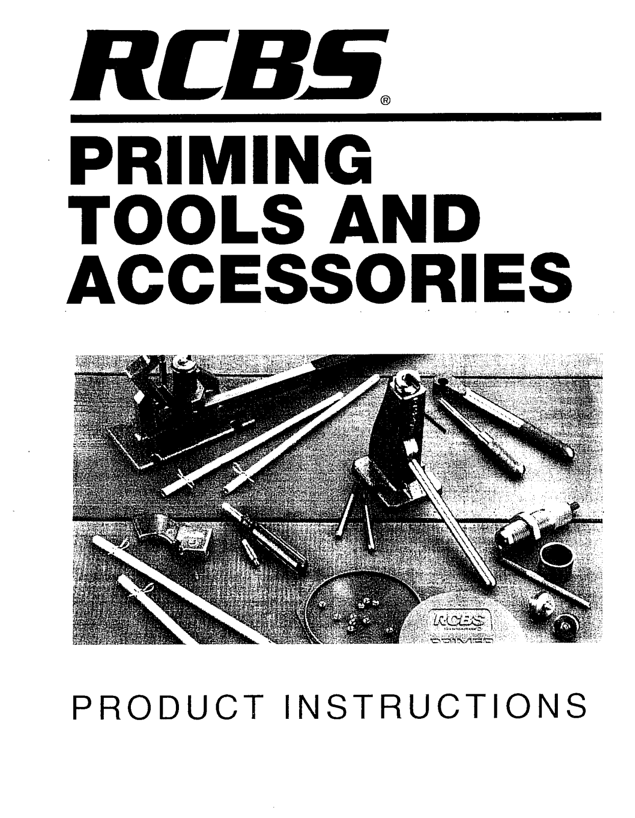 RCBS Priming Tools and Accessories User Manual