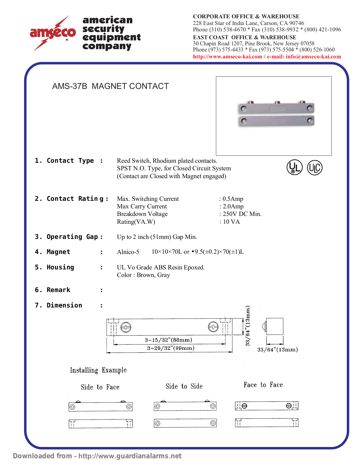 Amseco AMS-37B User Guide - ManualMachine.com