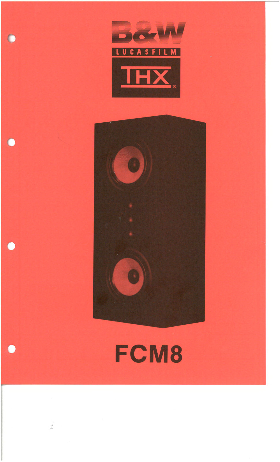 Bowers and Wilkins FCM-8 Service manual