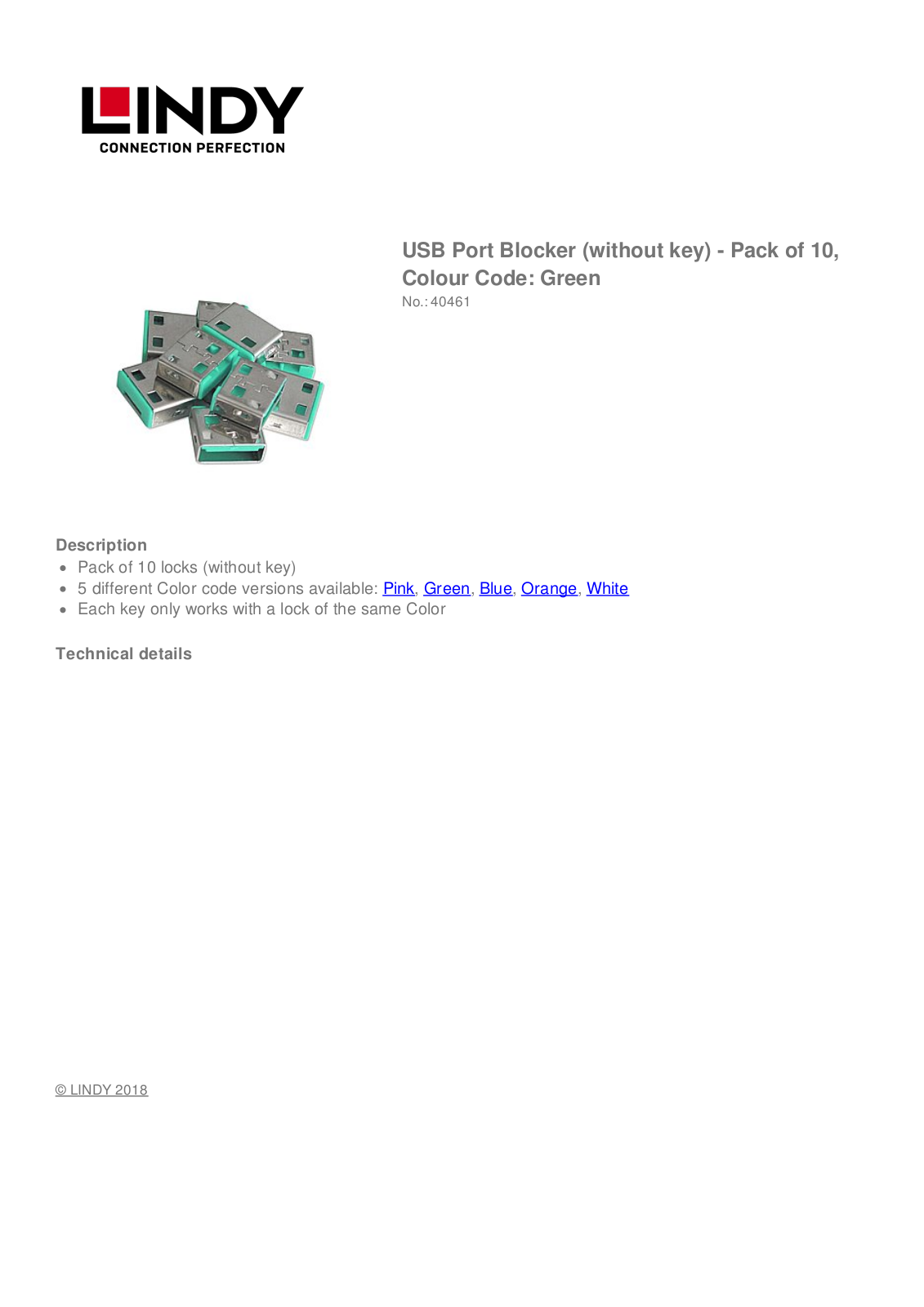 Lindy 40461 User Manual - ManualMachine.com