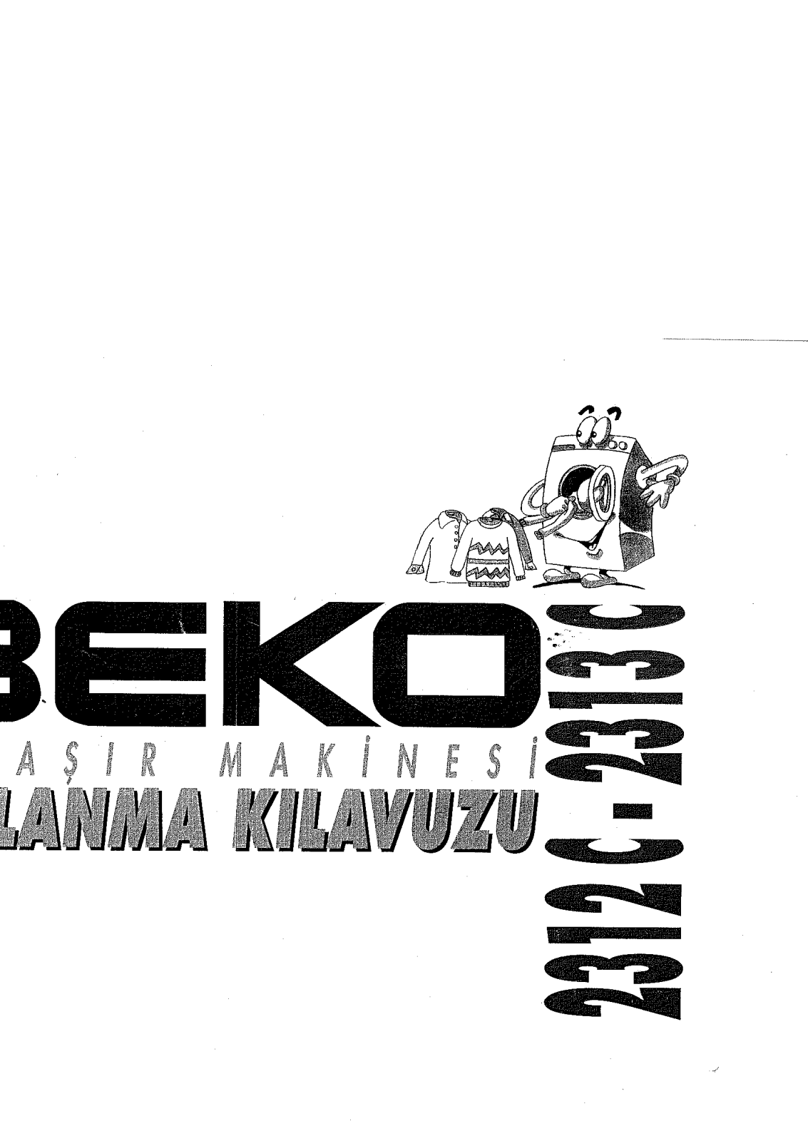 Beko 2312C, 2313C User manual