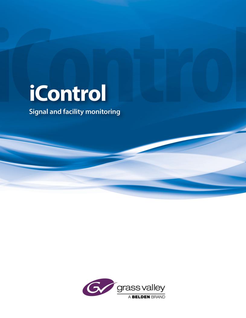 Grass Valley iControl Supported Devices User Manual V.2