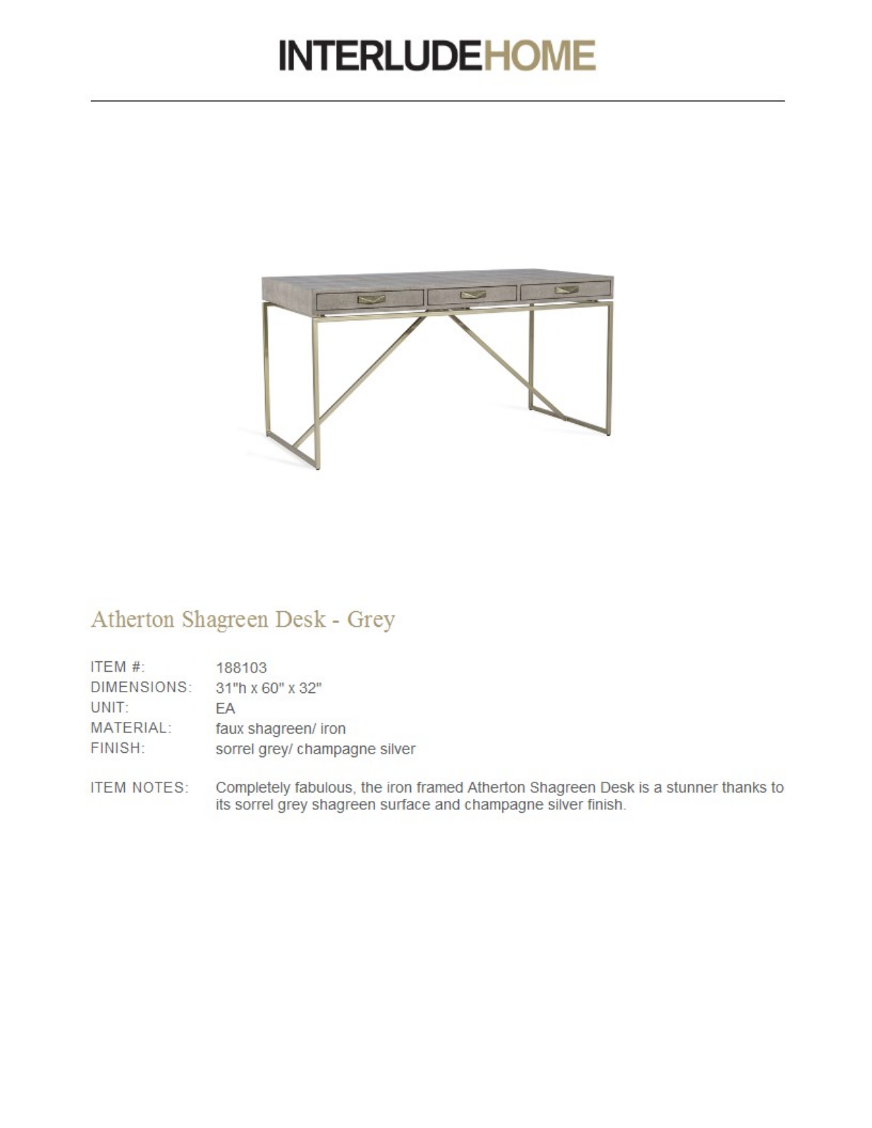 Interlude ILH10067 Specifications - ManualMachine.com