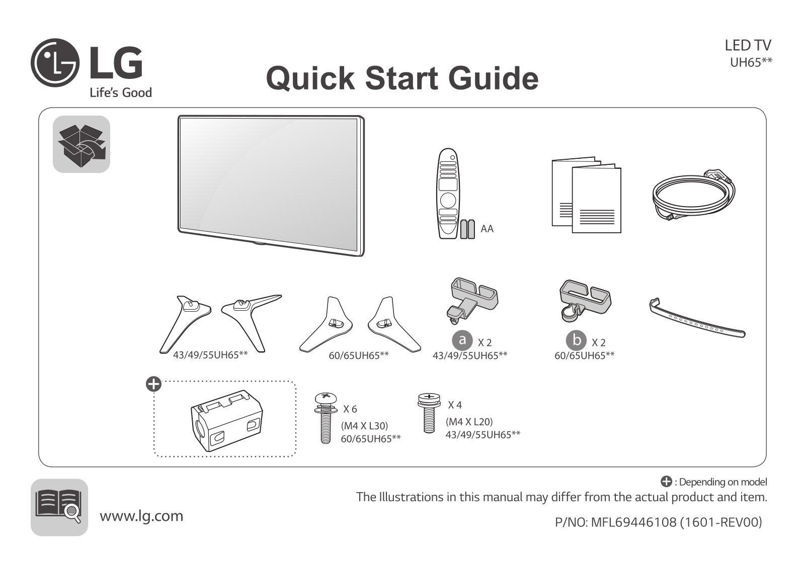 LG 43UH617T Owner’s Manual