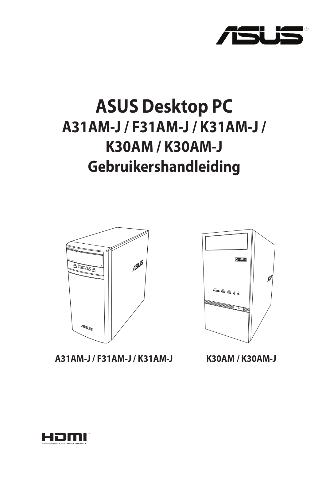 Asus K30AM-J, K30AM, A31AM-J User’s Manual