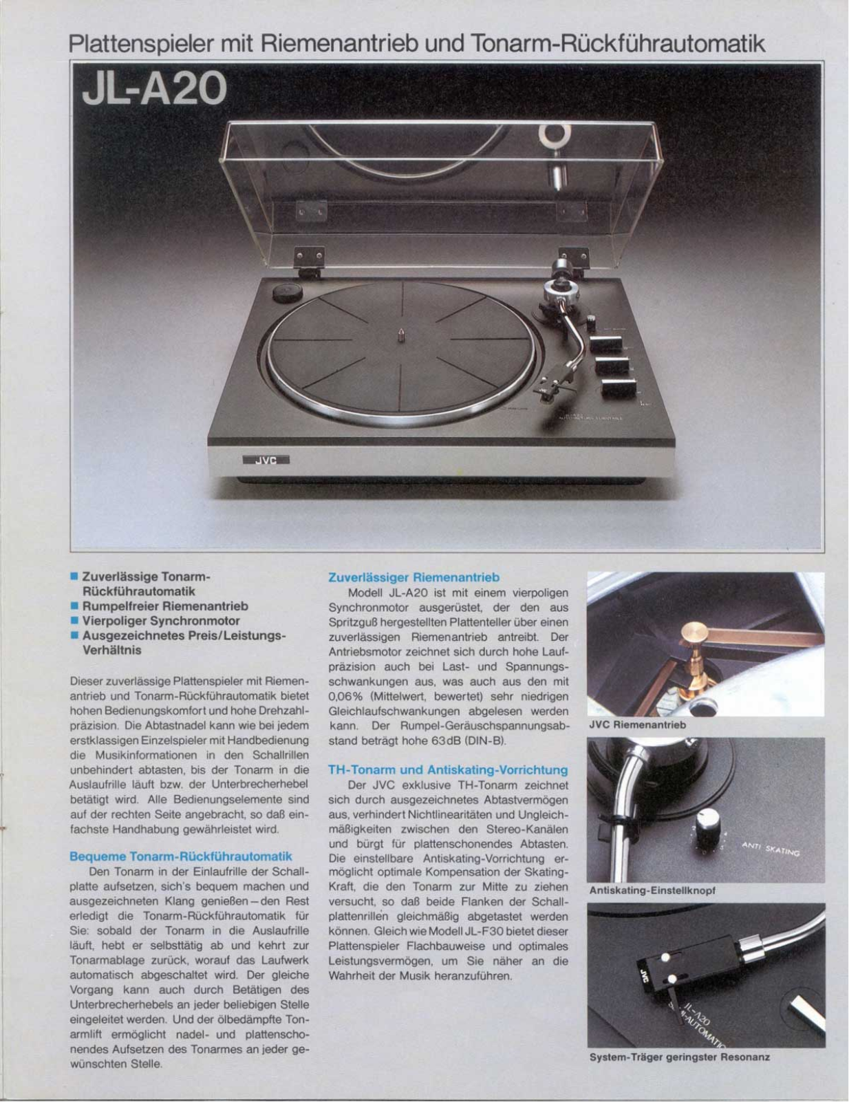 JVC JLA-20 Brochure